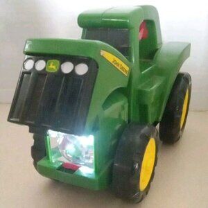 John Deere 2 Tractor Bundle Flashlight with Rumbling Motor Sound Tested
